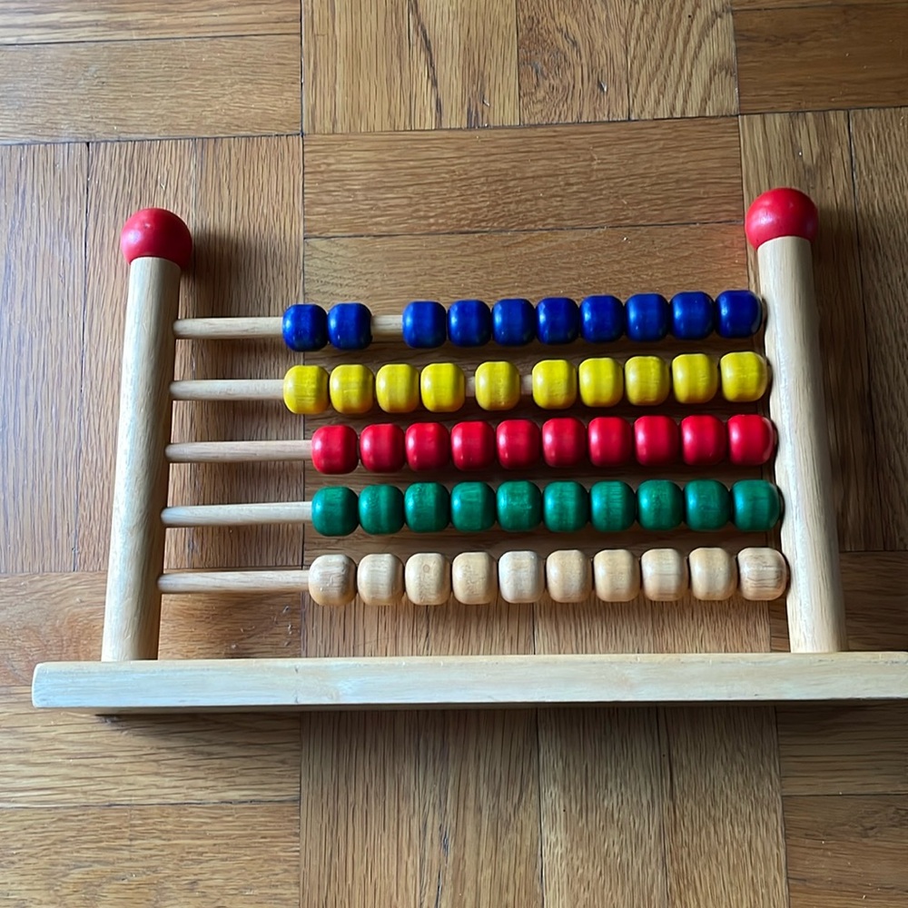 Wooden Abacus from IKEA